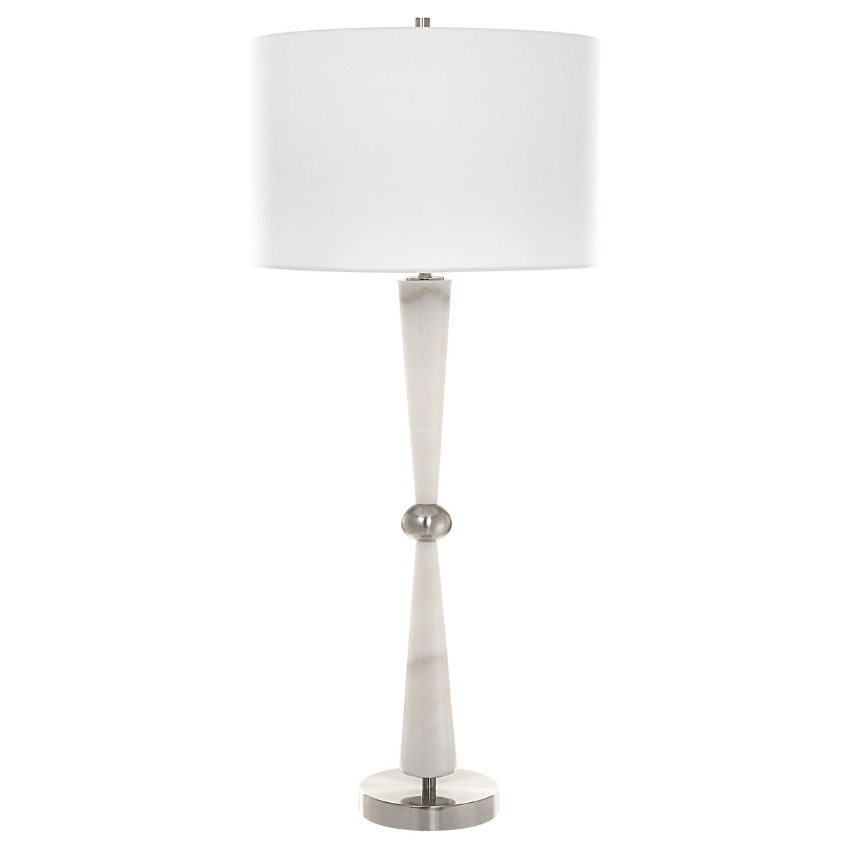 Hourglass - Table Lamp - White