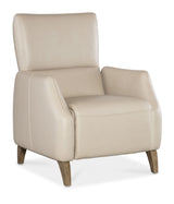 RC - Rumero Press Back Recliner - White