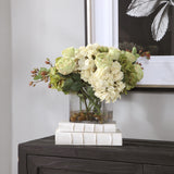 Cecily - Hydrangea Bouquet - Green