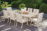 Misty Garden - Dining Table With Porcelain Top - Beige