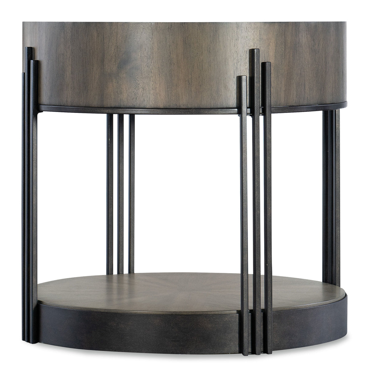 Commerce And Market - Skyline Side Table - Dark Brown