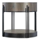 Commerce And Market - Skyline Side Table - Dark Brown