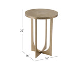Ava - Accent Table - Gold