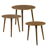 Kasai - Coffee Tables, Set Of 3 - Gold
