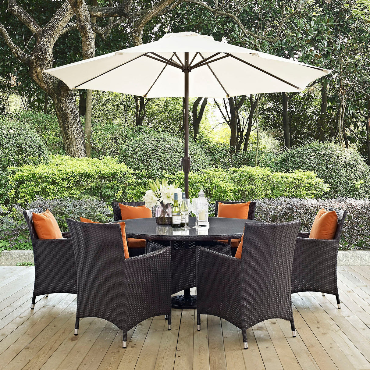 Clearview 8 Piece Outdoor Patio Dining Set