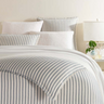 Palisades Stripe Duvet Cover - CHARCOAL, SLATE BLUE OR CAMEL