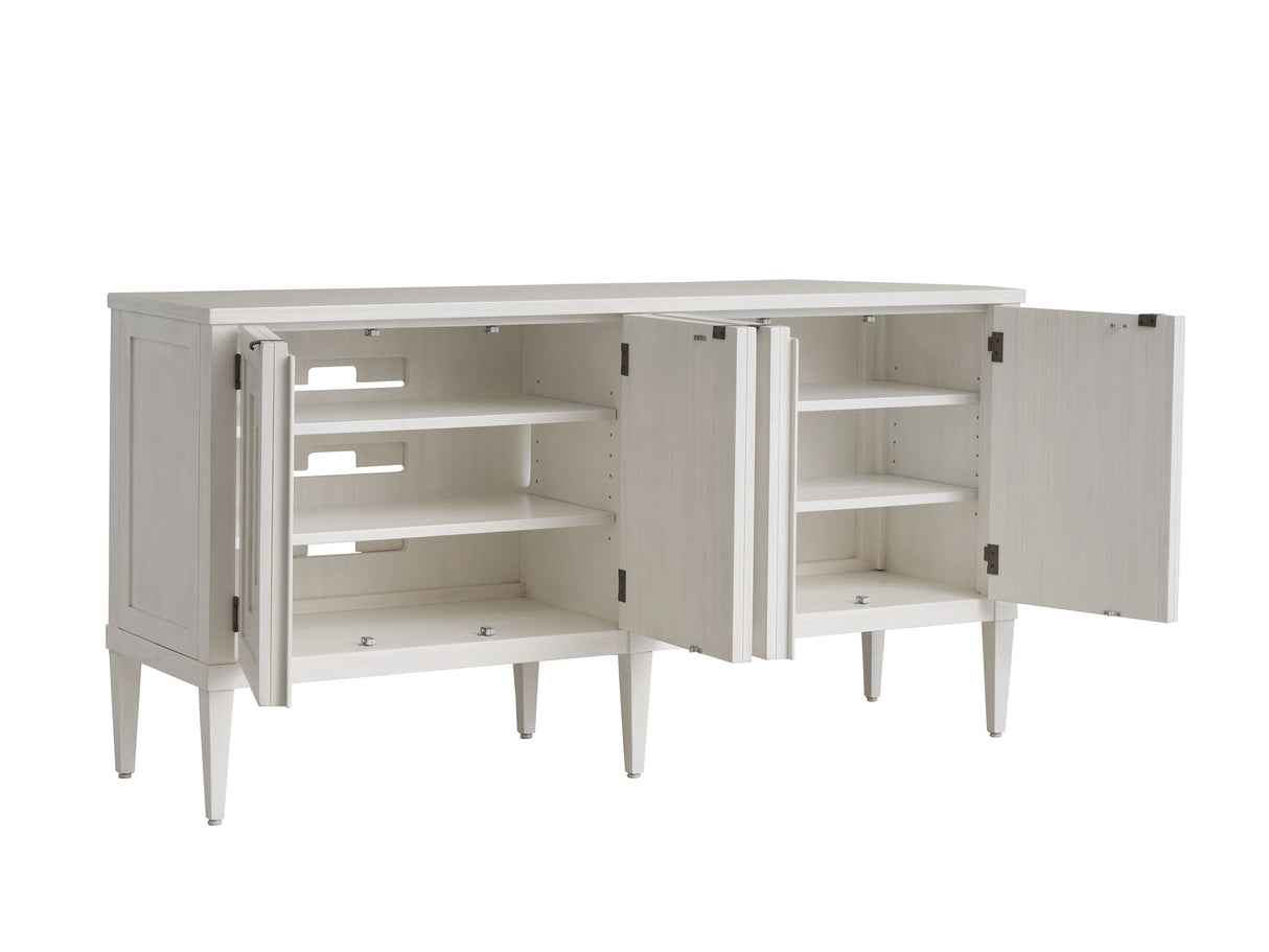 Sanibel - Clearwater Media Console - White