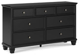 Lanolee - Dresser - Black