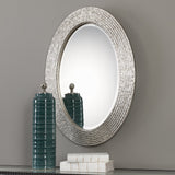 Conder - Oval Mirror - Silver