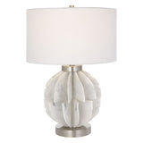 Repetition - Marble Table Lamp - White