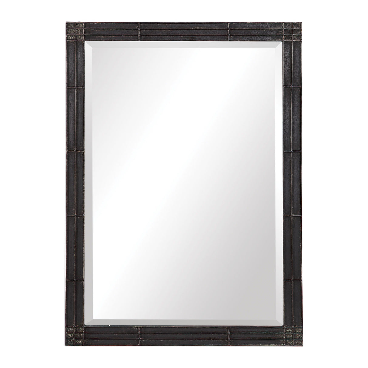 Gower - Vanity Mirror - Aged Black