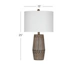 Harper - Table Lamp - Dark Brown