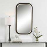 Nevaeh - Curved Rectangle Mirror