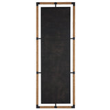 Melville - Iron & Rope Tall Mirror - Light Brown