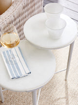 Seabrook - Tiered End Table - White