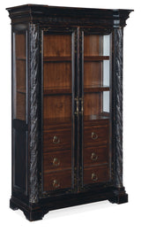 Charleston - Display Cabinet - Black