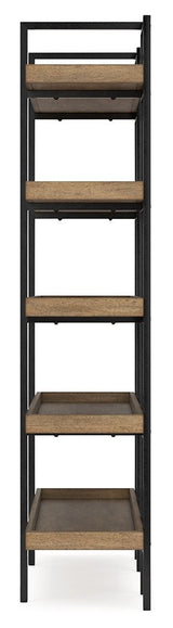 Montia - Light Brown - Bookcase