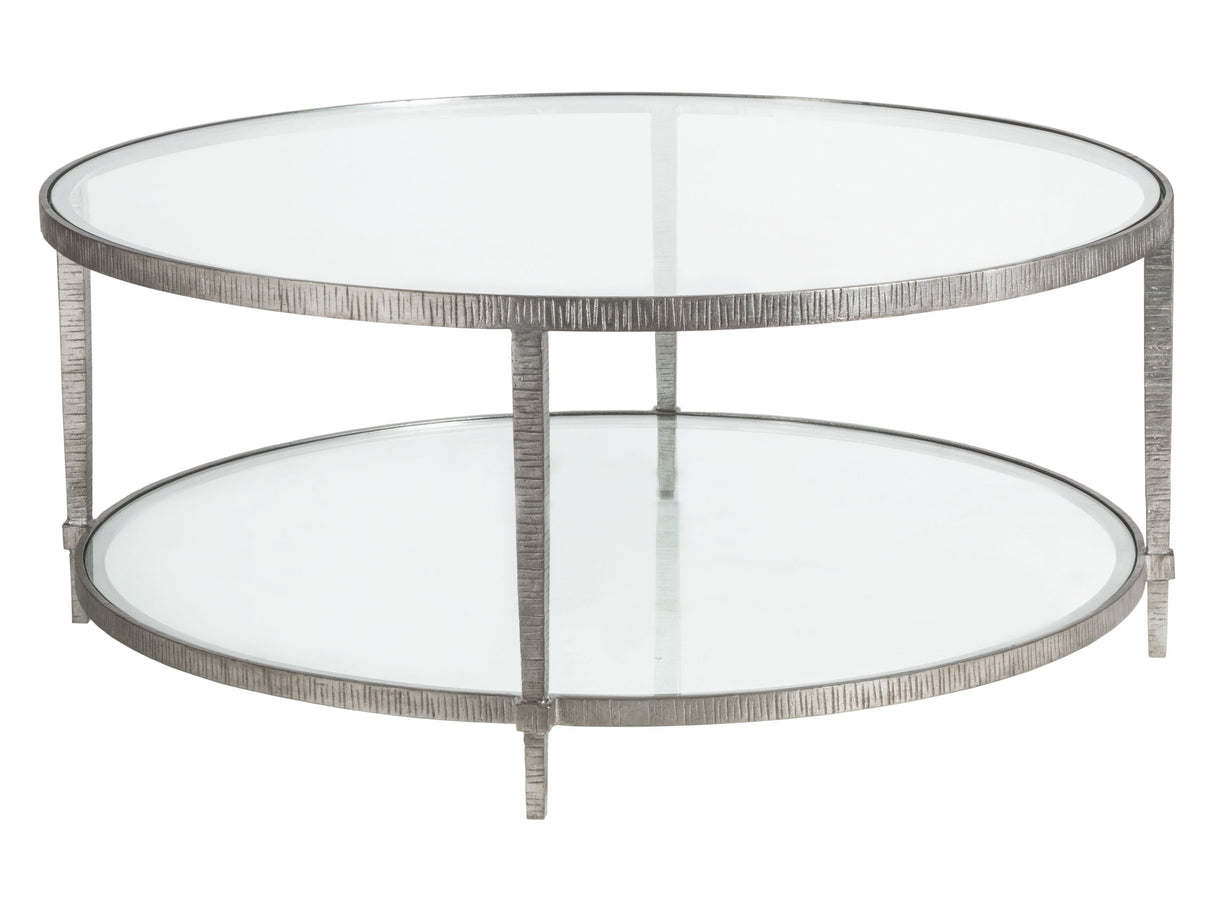 Metal Designs - Claret Round Cocktail Table