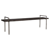 Chandos - Wooden Bench - Gray, Dark