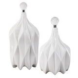 Klara - Bottles, Set Of 2 - White