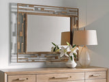 Shadow Play - Studio Metal Mirror - Light Brown