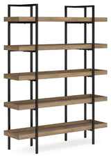 Montia - Light Brown - Bookcase