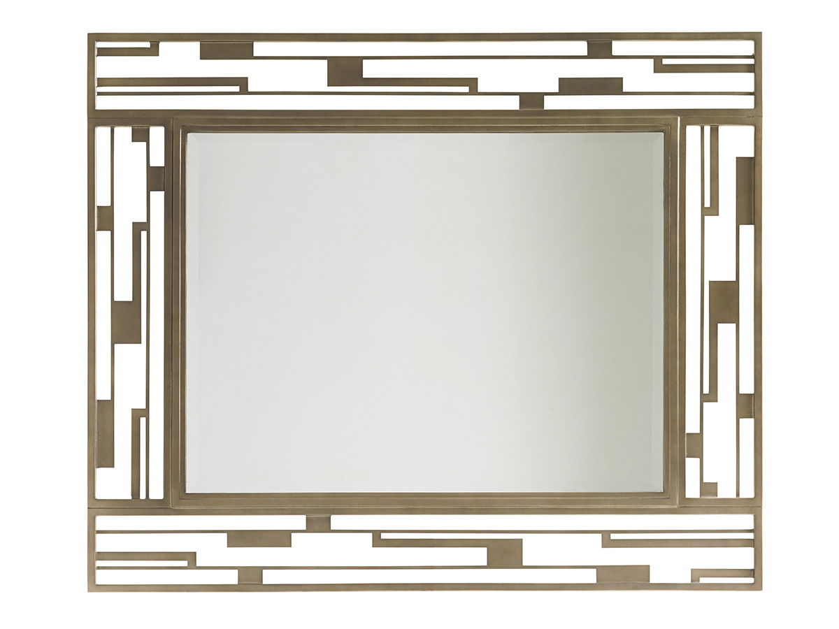 Shadow Play - Studio Metal Mirror - Light Brown