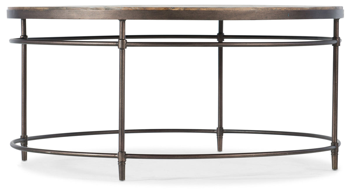Commerce And Market - Saint Armand Round Cocktail Table