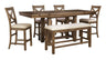 Moriville - Rectangular Dining Table Set - Counter Height