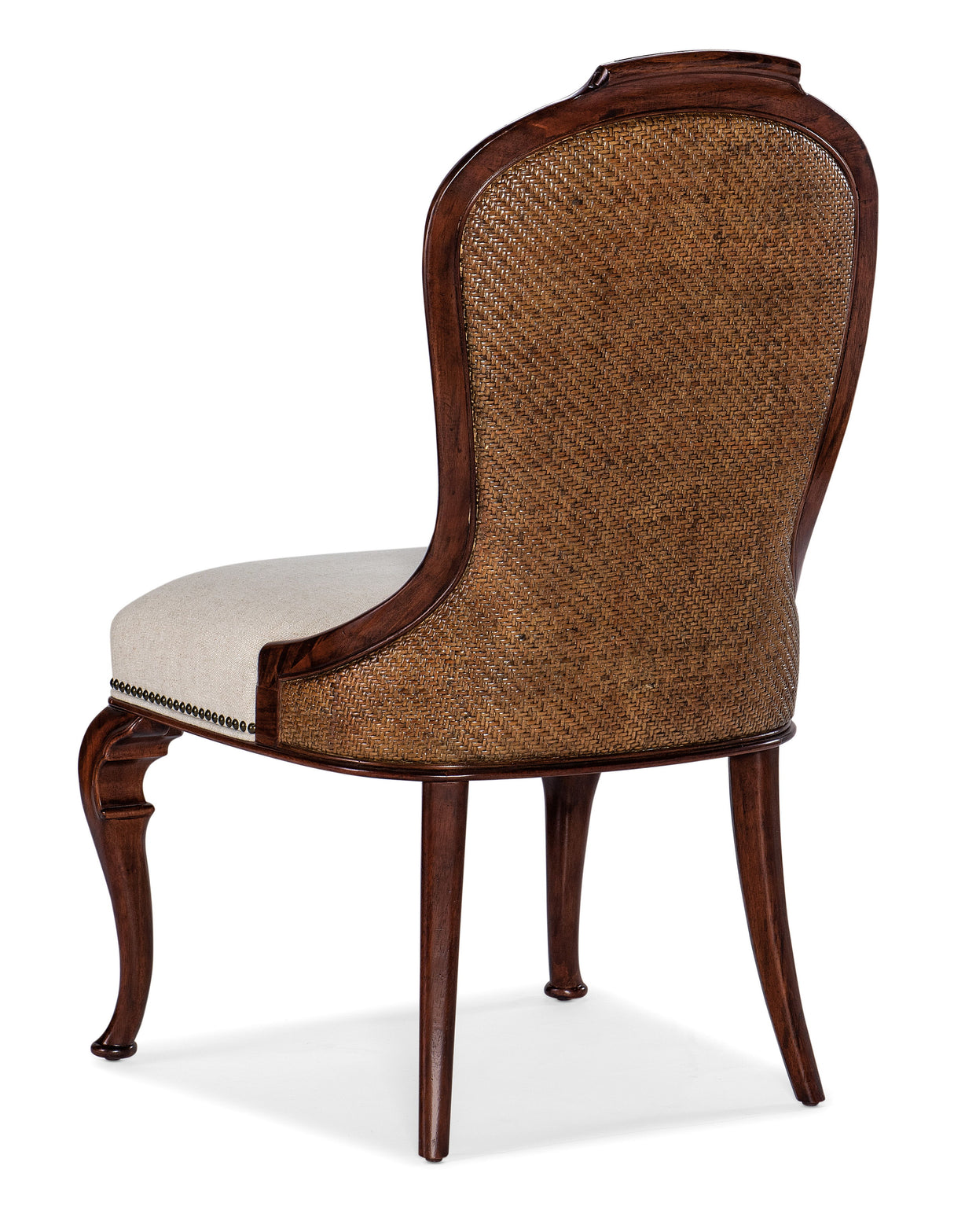 Charleston - Upholstered Side Chair (Set of 2) - Dark Brown