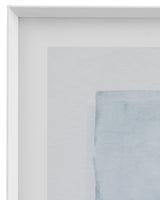 Water Color Lens II Framed Print - White