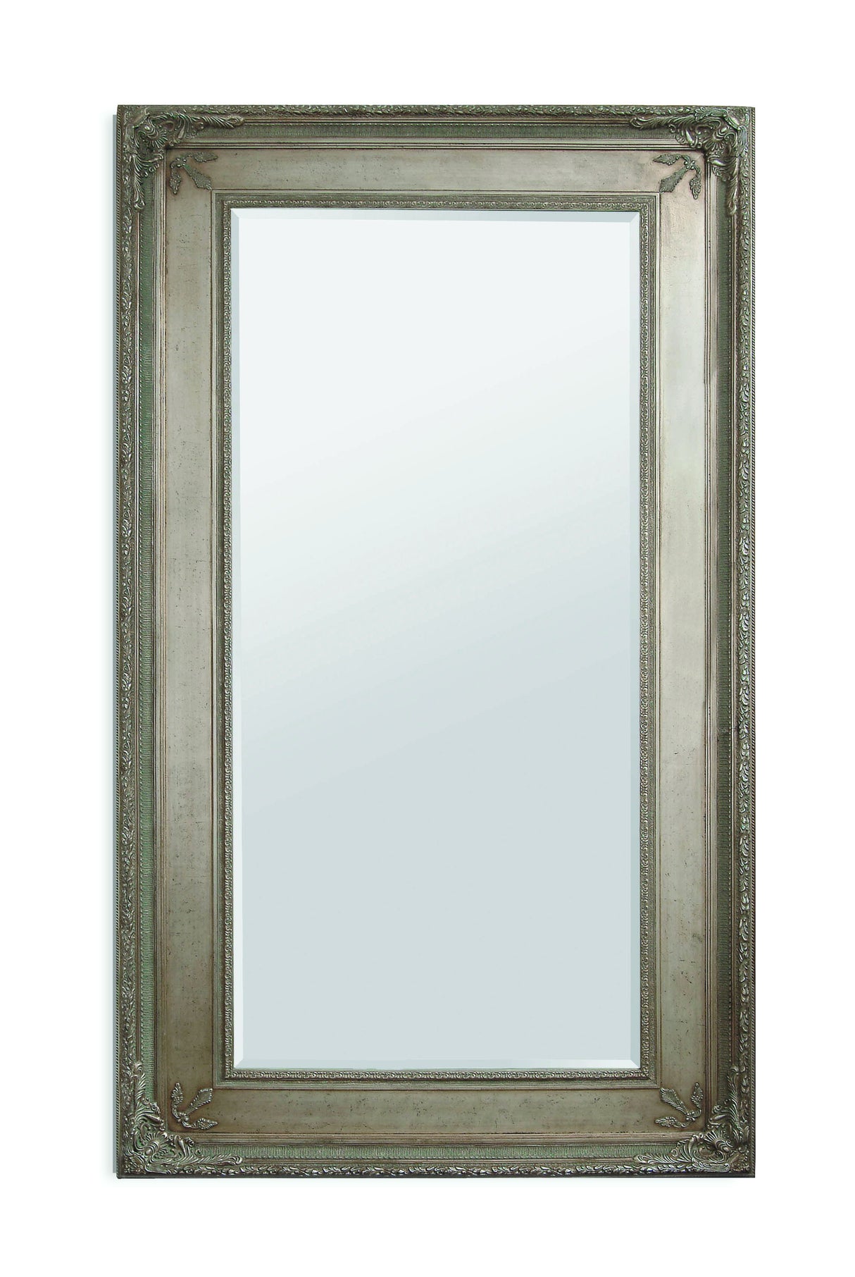 Prazzo - Floor Mirror - Silver