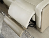 Battleville - Almond - 2 Seat PWR REC Sofa ADJ HDREST