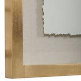 Crosswalk - Abstract Art - Gold