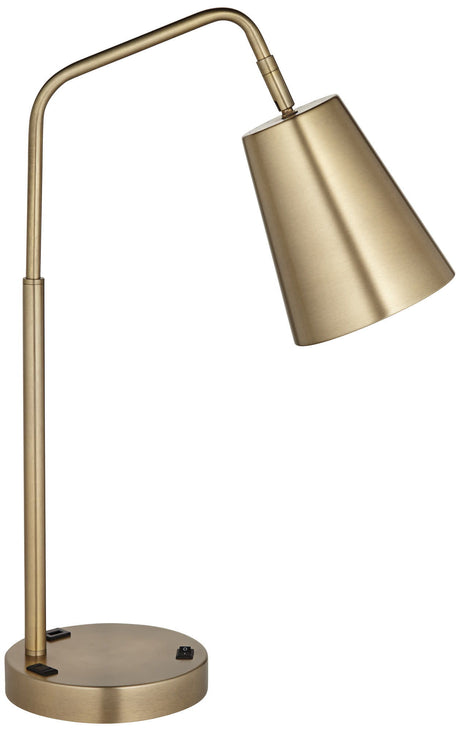 Zella - Table Lamp - Antique Brass