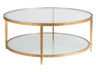 Metal Designs - Claret Round Cocktail Table