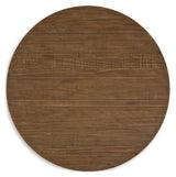 Mackifeld - Warm Brown - Round Cocktail Table