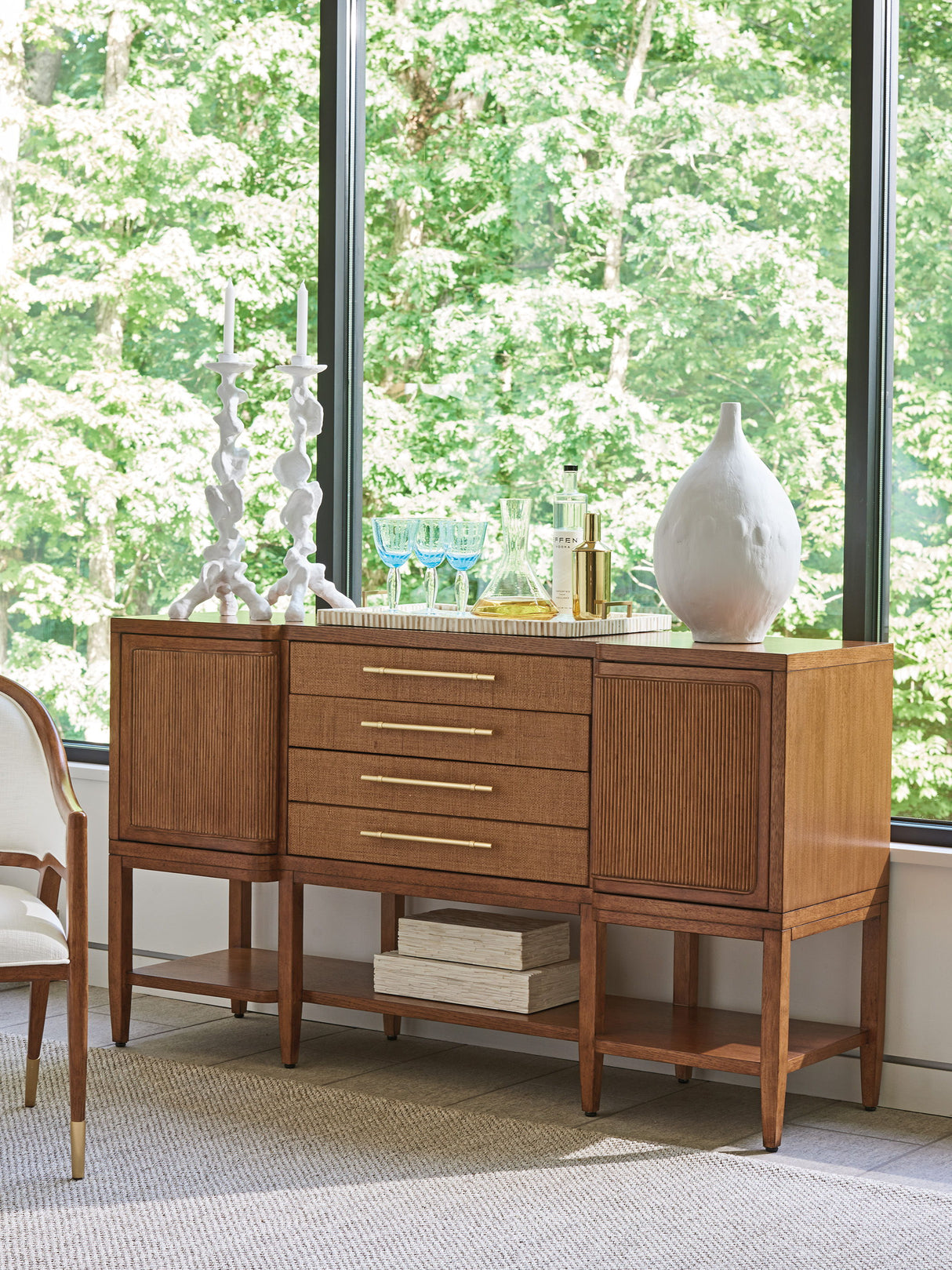 Palm Desert - Eagle Falls Sideboard - Dark Brown