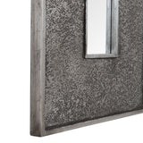 Bannon - Tall Metallic Mirror - Gray, Dark