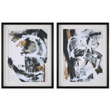 Winterland - Abstract Prints (Set of 2)