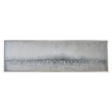 Tides Edge - Abstract Art - Gray, Dark
