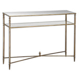 Henzler - Mirrored Glass Console Table - Gold