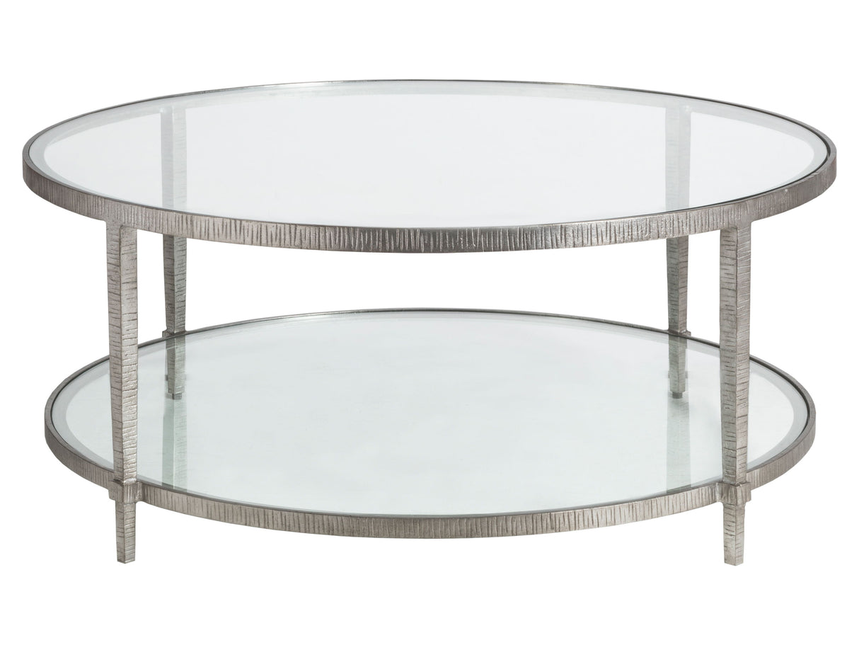 Metal Designs - Claret Round Cocktail Table