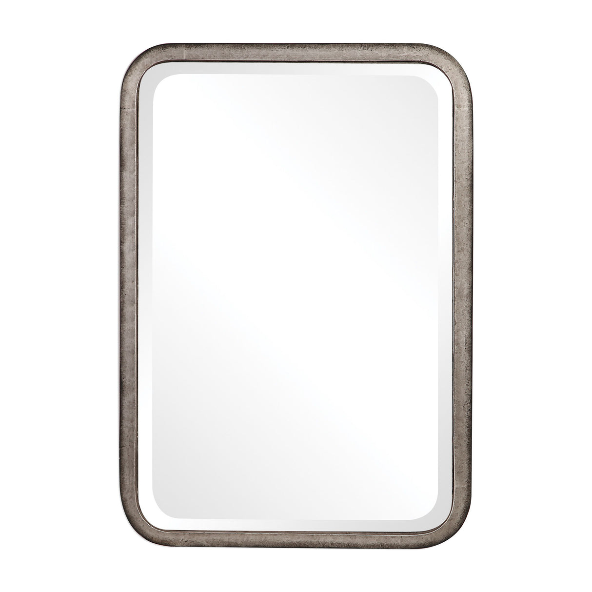 Madox - Industrial Mirror - Pearl Silver