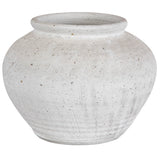 Floreana - Round Vase - White