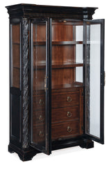 Charleston - Display Cabinet - Black