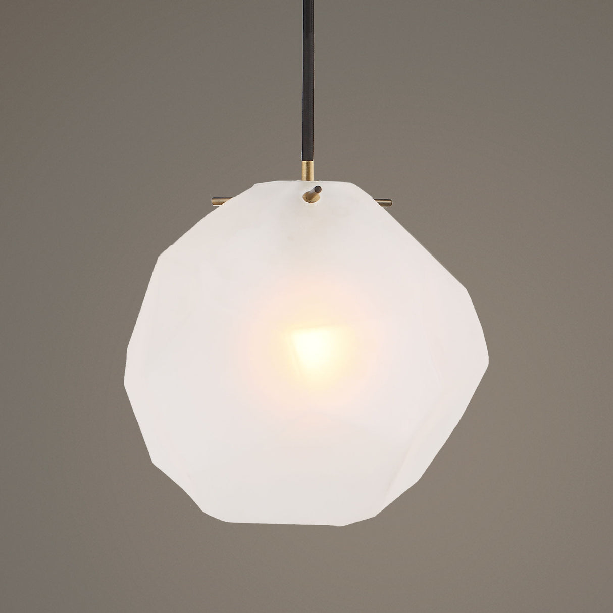 Geodesic - 1 Light Mini Pendant - White