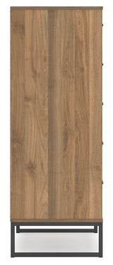 Deanlow - Five Drawer Chest - Honey