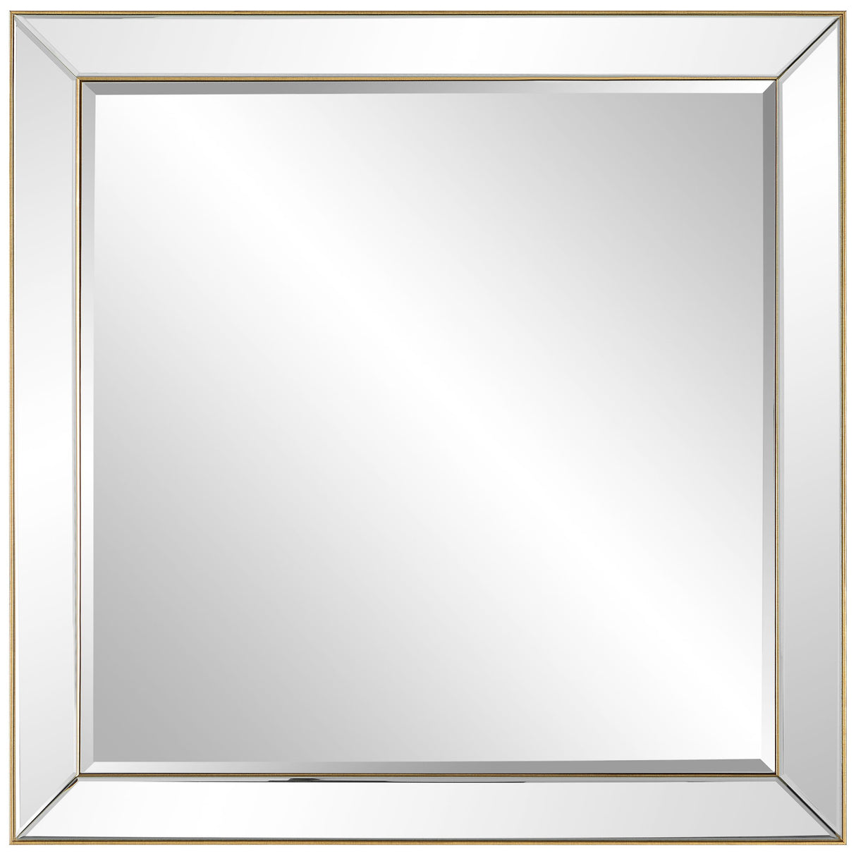 Lytton - Gold Square Mirror