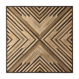 Floyd - Wooden Wall Art - Light Brown
